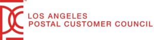 Los Angeles Postal Customer Council logo.